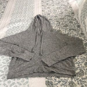 😍Aerie sz M zip up plush hoodie